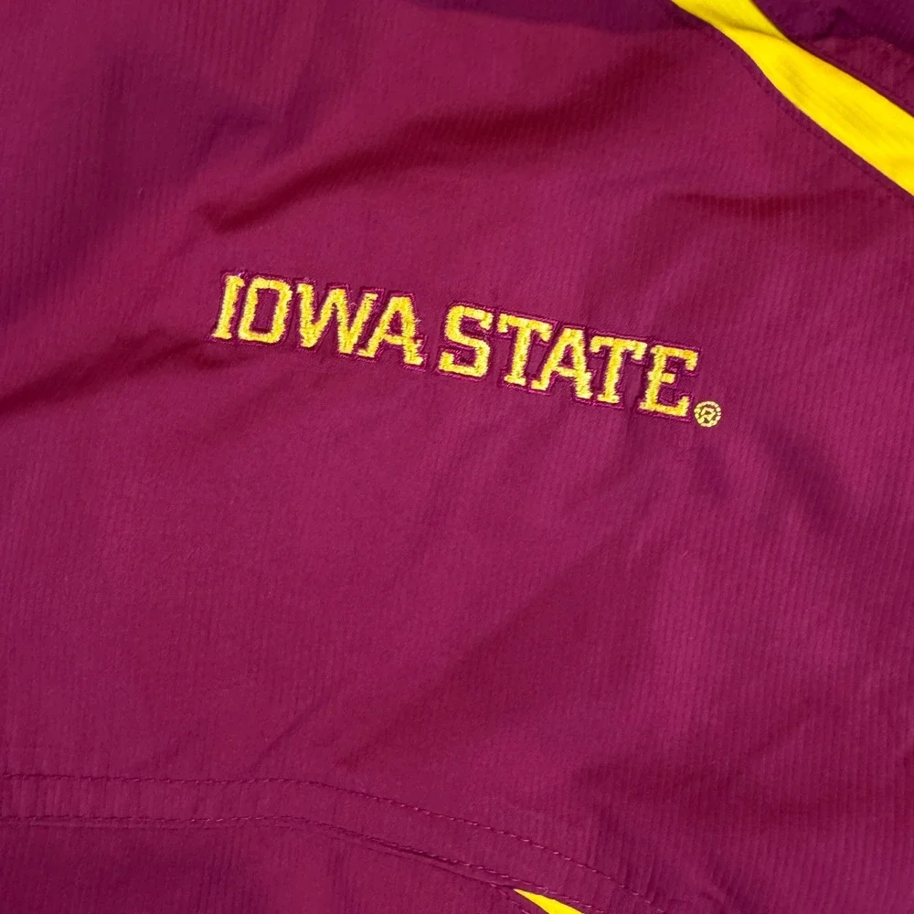 Iowa State Nike Windbreaker Mens 3XL FIT Storm Red NCAA Football EUC